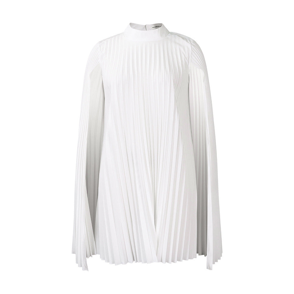 Cape Loose Pleated Plus Size African Dress