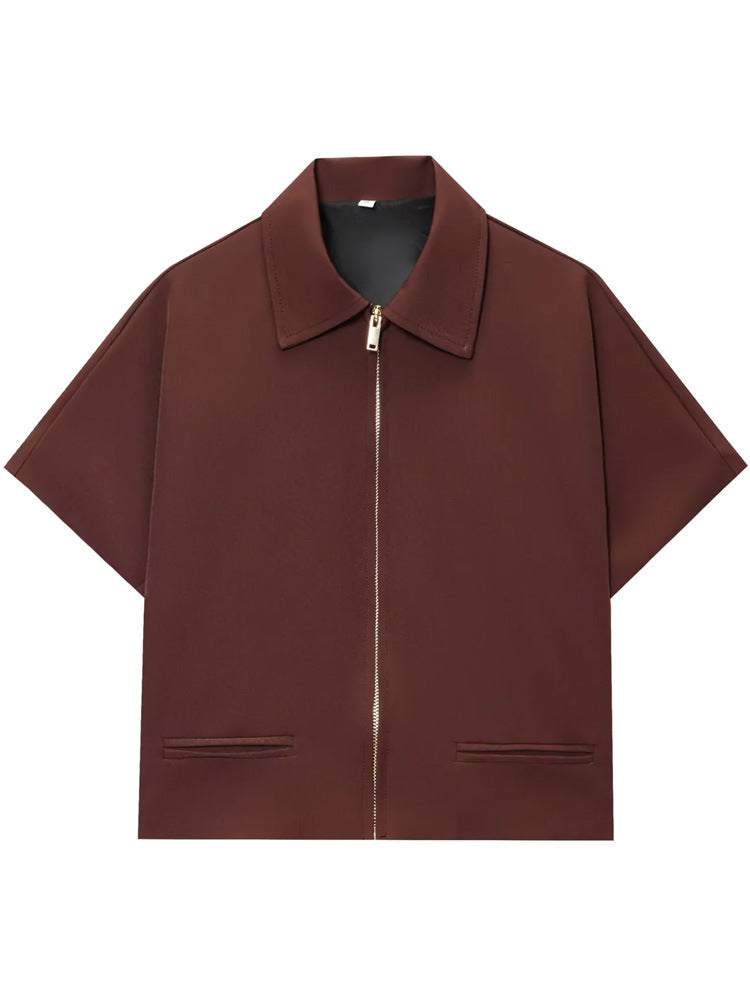 European And American Coat Short Jacket Women's Autumn